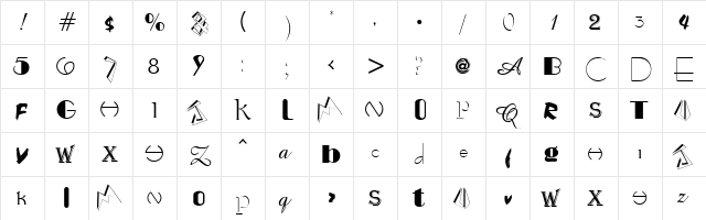 Bay_demo Bay_demo  glyph index