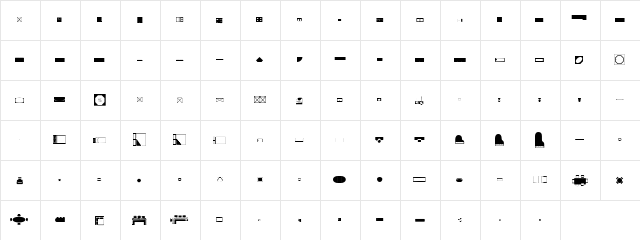 Fornish Regular  glyph index