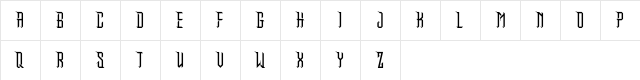 Makunu Demo Regular  glyph index