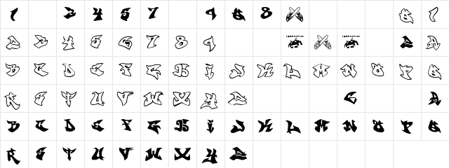 graffonti .atomic.bomb atomic.bomb  glyph index