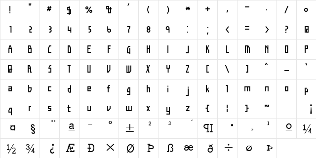 ״&#56913섓8̴ Regular  glyph index