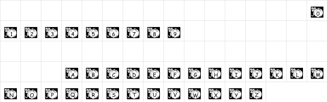 pf_pumpkin2 Regular  glyph index