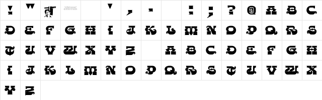 CHASE ZEN PUNJABI Regular  glyph index