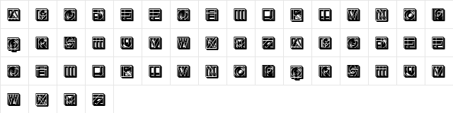 Success 3D Regular  glyph index