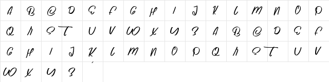 Christmas Santaclaus Regular  glyph index