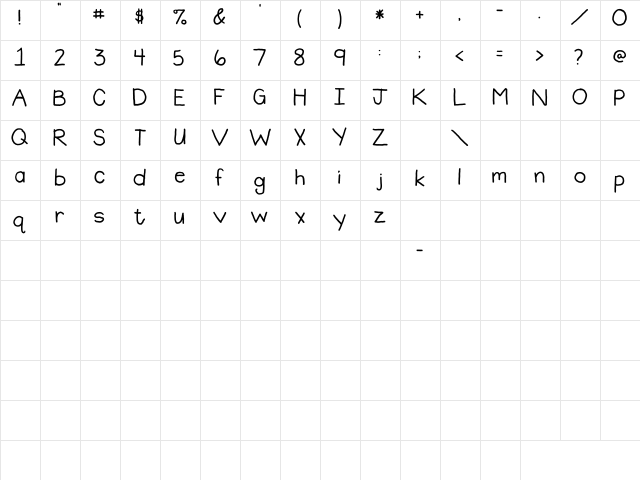 2Peas Plain Jane 2Peas Plain Jane  glyph index