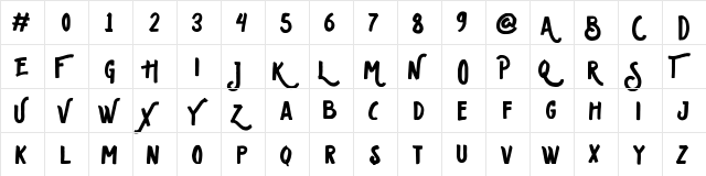 Oldventure Regular  glyph index