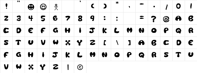 Plastic Tomato Regular  glyph index