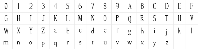 smiTe Regular  glyph index