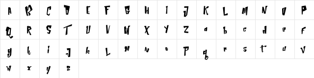 Neptern Regular  glyph index