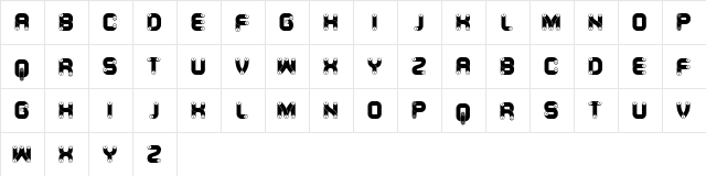 Canal Brighter Regular  glyph index