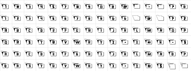 Eyes Only Outline Semi-Condensed Leftalic Outline Semi-Condensed Italic  glyph index