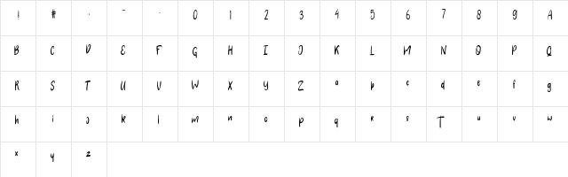 CLARRA Demo Normal  glyph index