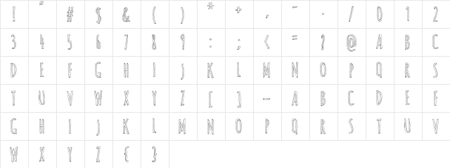Playbook-Outline Outline  glyph index
