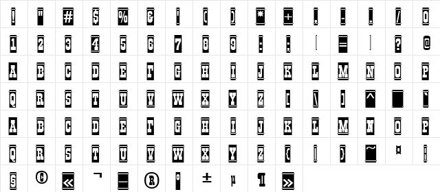 a_GildiaDcCm Bold  glyph index