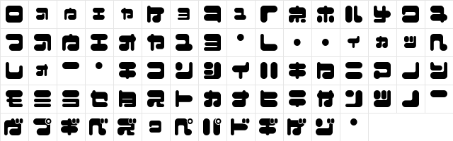 I2FuwafuwaFururu KS  glyph index