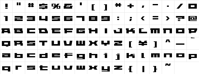 ELEPHANT A Regular  glyph index