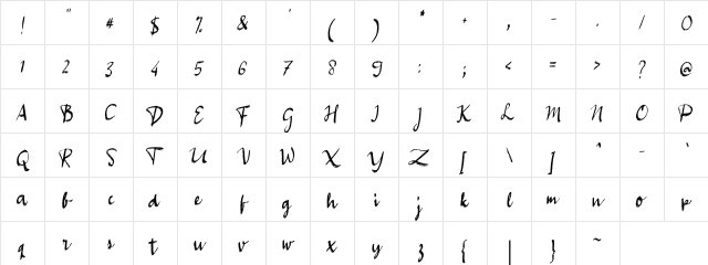 a Aneka Satwa Regular  glyph index