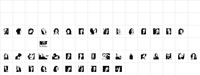 Scully Regular  glyph index