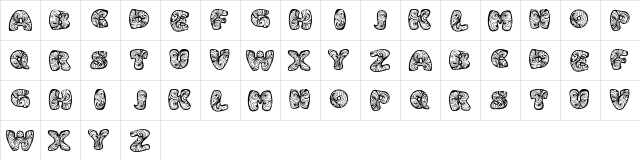 Zen3 Regular  glyph index