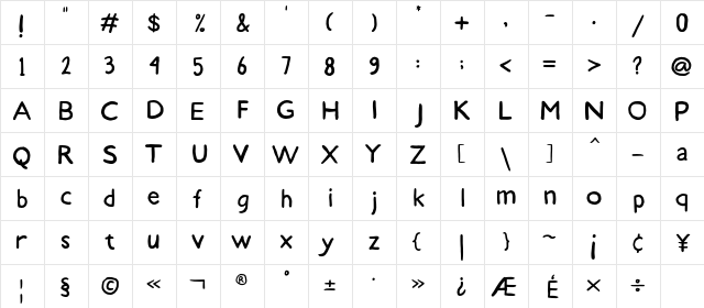 GIRISENNA Girisenna  glyph index