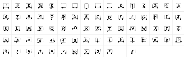 Play Sign Regular  glyph index