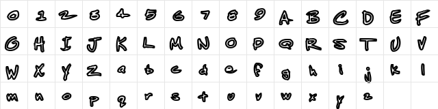 Jenkins Albino  glyph index