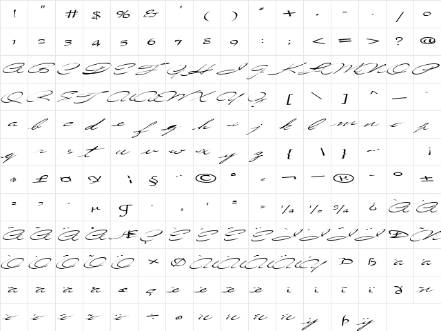 CountryLove3 Regular  glyph index