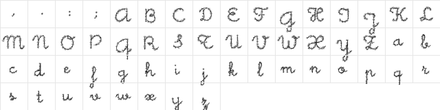 Little Daisy Regular  glyph index