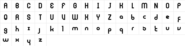 Joulu Fontti Fenotype  glyph index