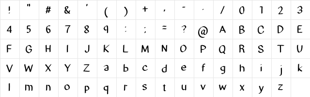 i do not trust you Medium  glyph index