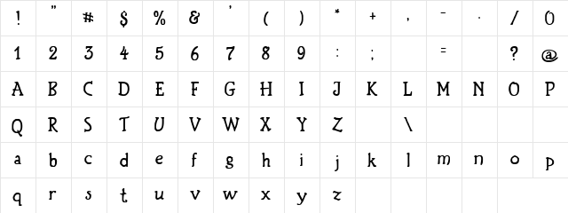 Ring Root Regular  glyph index