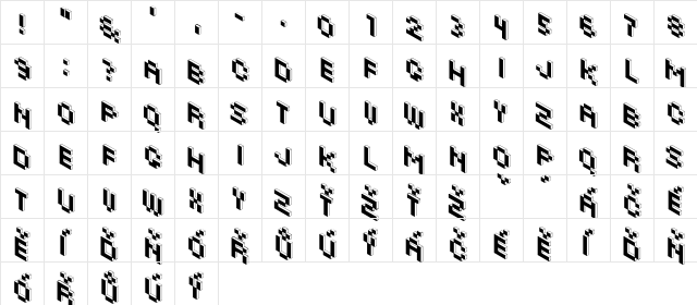 Khalijaka Outline Outline  glyph index