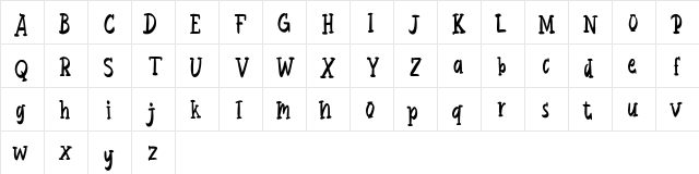 Brigita FREE Regular  glyph index