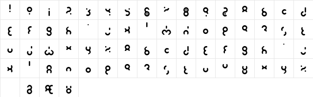 Do Fuse Regular  glyph index