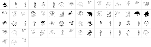 KarlasWelt Regular  glyph index