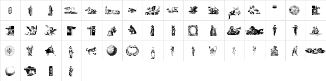 frontispiece Regular  glyph index