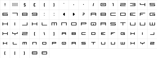 JH_TITLES Nominal  glyph index