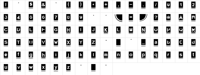 Melon MelonSeedless  glyph index