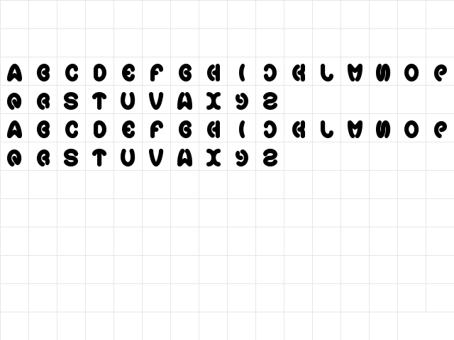 earthheart Regular  glyph index