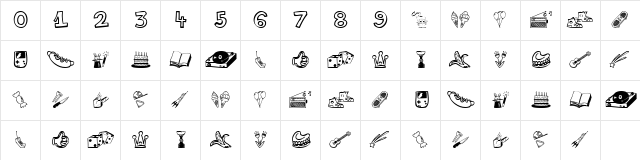 Life Style Memory Regular  glyph index