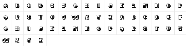 Wolf Abstract Light Regular  glyph index