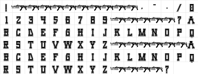 Umar Slab College Umar Slab College  glyph index