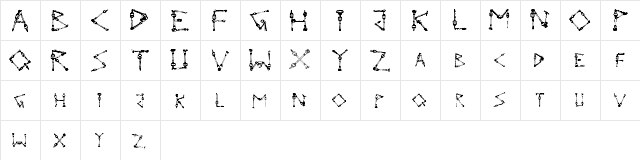 Driveshaft Regular  glyph index