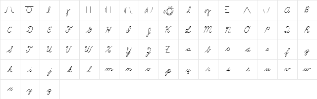 Learning Curve BV Regular  glyph index