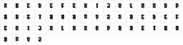 Laptop Regular  glyph index