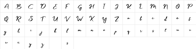 Manyland Free Regular  glyph index