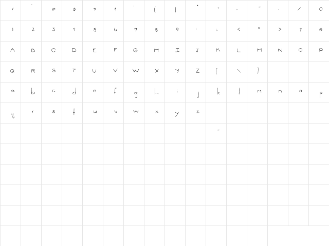 2Peas Think Small 2Peas Think Small  glyph index