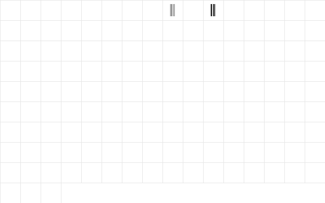 Bcodes Regular  glyph index