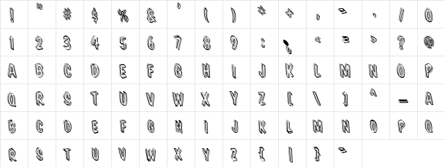 VTCSuperMarketSaleODS Regular  glyph index
